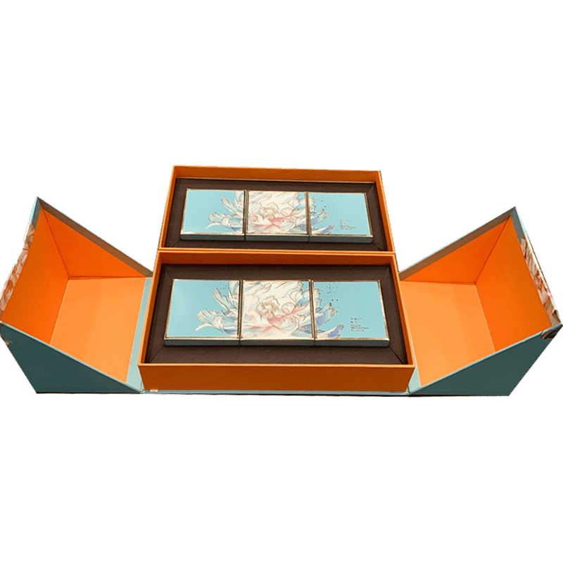 Egyedi karton gyertya csomagolódobozok Mooncake cukrászdoboz parfüm ajándék készlet